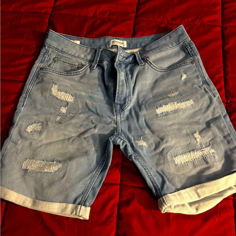 Ripped up Jorts